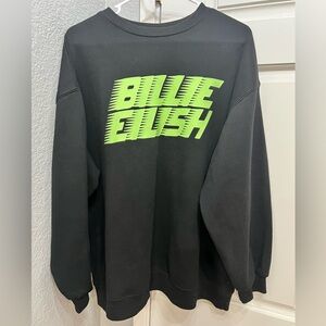 Billie Eilish Neon Blohsh oversized hoodie